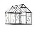 Växthus Harmony 5,7 m² Mörkgrå Canopia by Palram